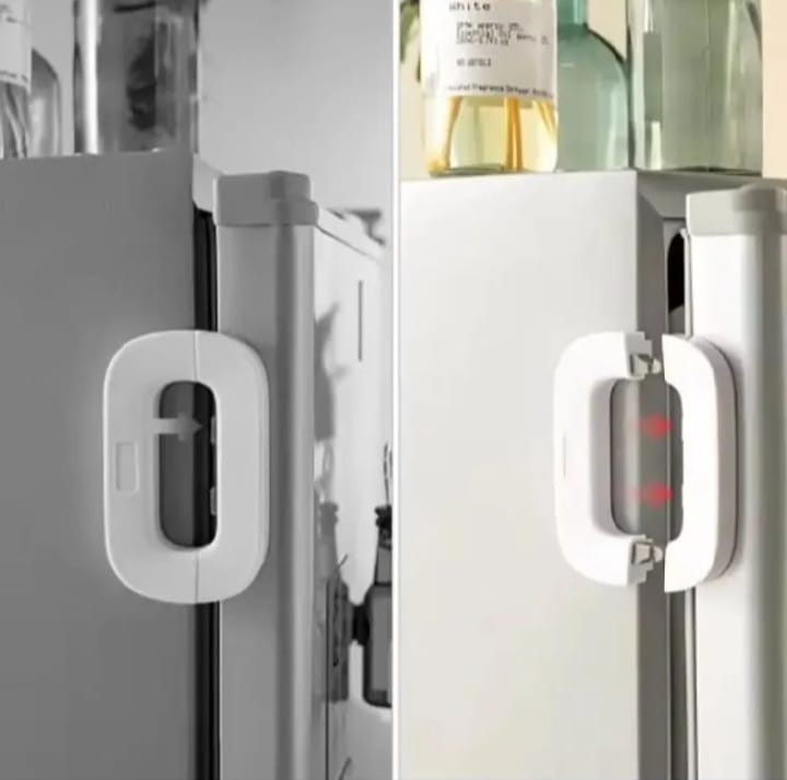 Baby Safety Refrigerator Lock – Strong Adhesive Child Safety Lock