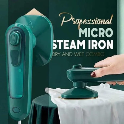 Portable Mini Handheld Steam Iron | Travel Clothes Steamer