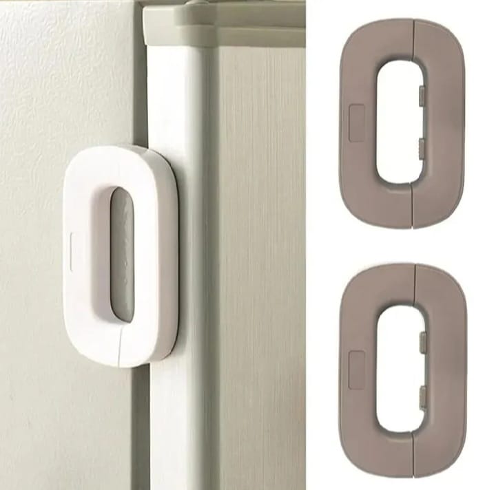 Baby Safety Refrigerator Lock – Strong Adhesive Child Safety Lock